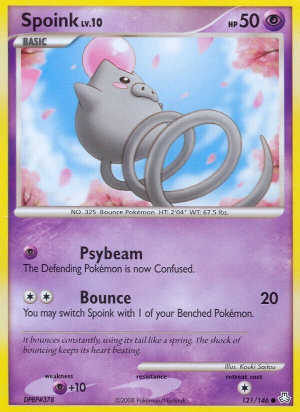 Image for Spoink (121/146) (Legends Awakened) - Pokemon