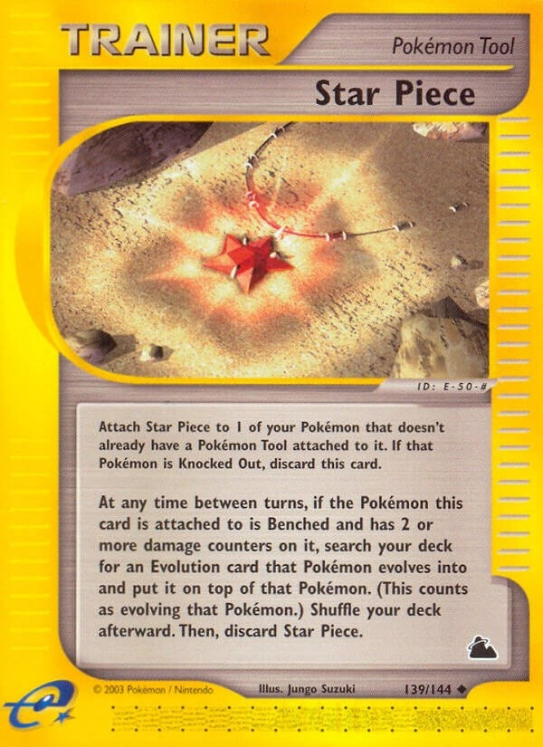 Image for Star Piece (139/144) (Skyridge) - Pokemon