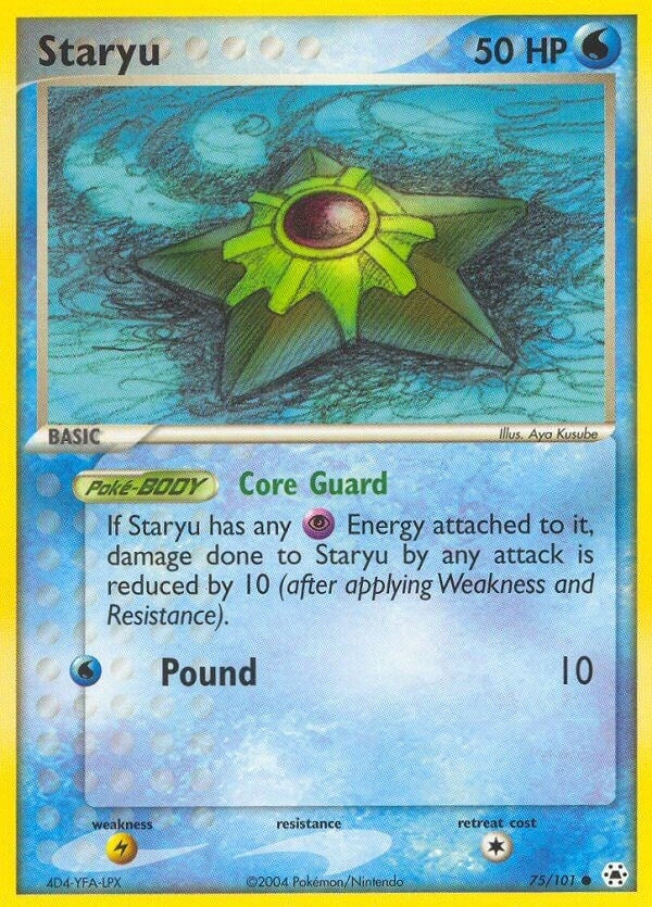 Image for Staryu (75/101) (Hidden Legends) - Pokemon