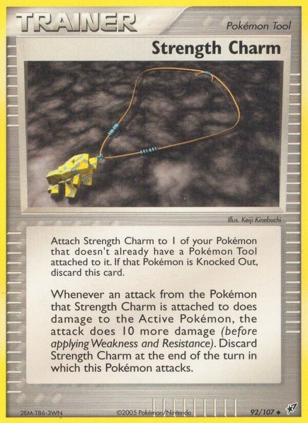 Image for Strength Charm (92/107) (Deoxys) - Pokemon