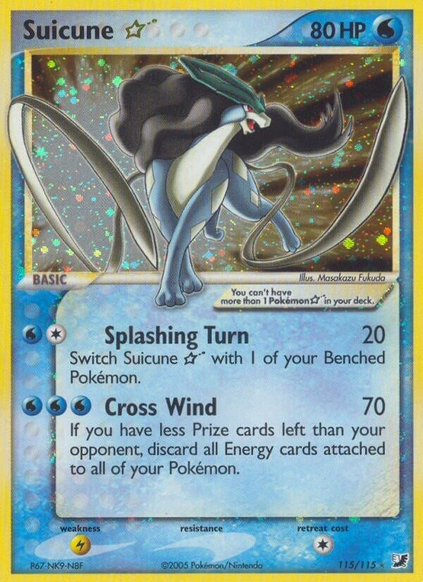 Image for Suicune Star (115/115) (Unseen Forces) - Pokemon