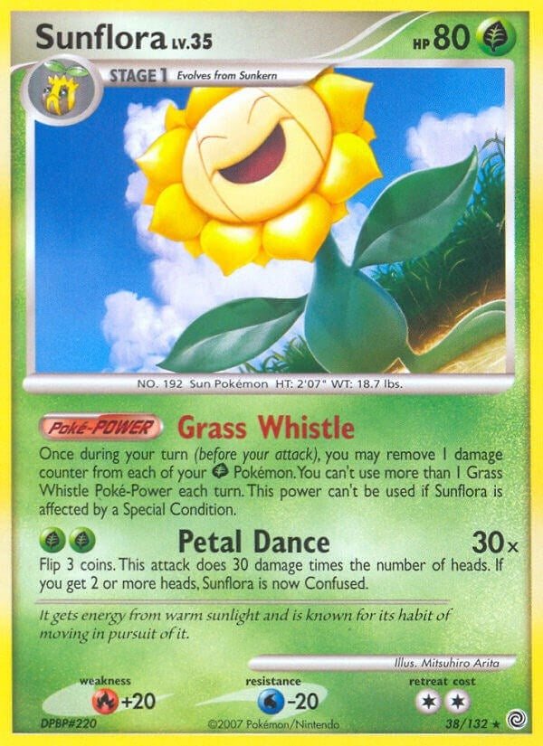 Image for Sunflora (38/132) (Secret Wonders) - Pokemon