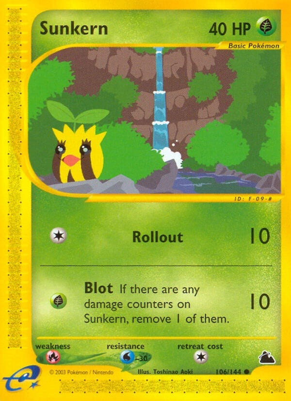 Image for Sunkern (106/144) (Skyridge) - Pokemon