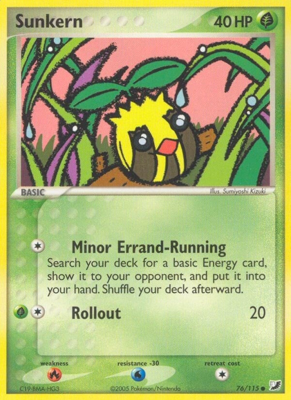 Image for Sunkern (76/115) (Unseen Forces) - Pokemon