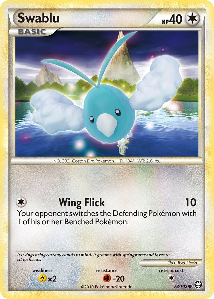 Image for Swablu (78/102) (Triumphant) - Pokemon