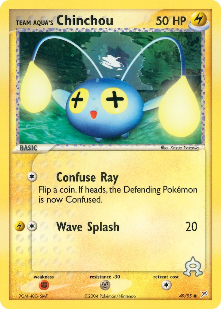 Image for Team Aqua's Chinchou (49/95) (Team Magma vs Team Aqua) - Pokemon