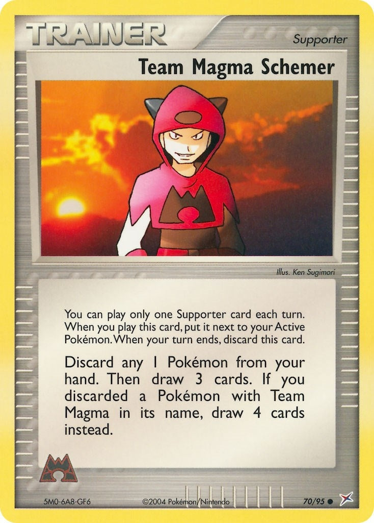 Image for Team Magma Schemer (70/95) (Team Magma vs Team Aqua) - Pokemon