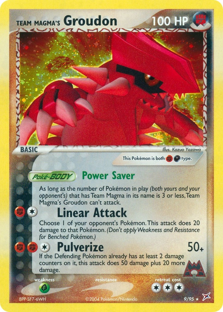 Image for Team Magma's Groudon (9/95) (Team Magma vs Team Aqua) - Pokemon