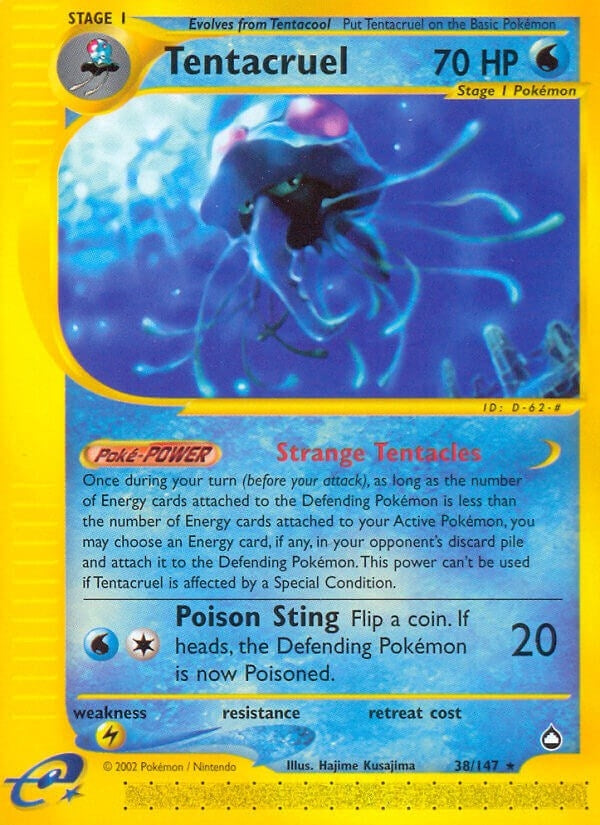Image for Tentacruel (038/147) (Aquapolis) - Pokemon