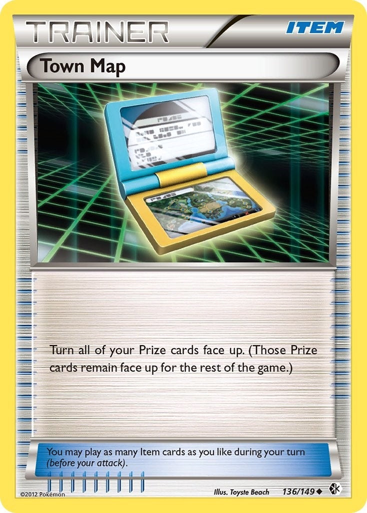 Image for Town Map (136/149) (Boundaries Crossed) - Pokemon