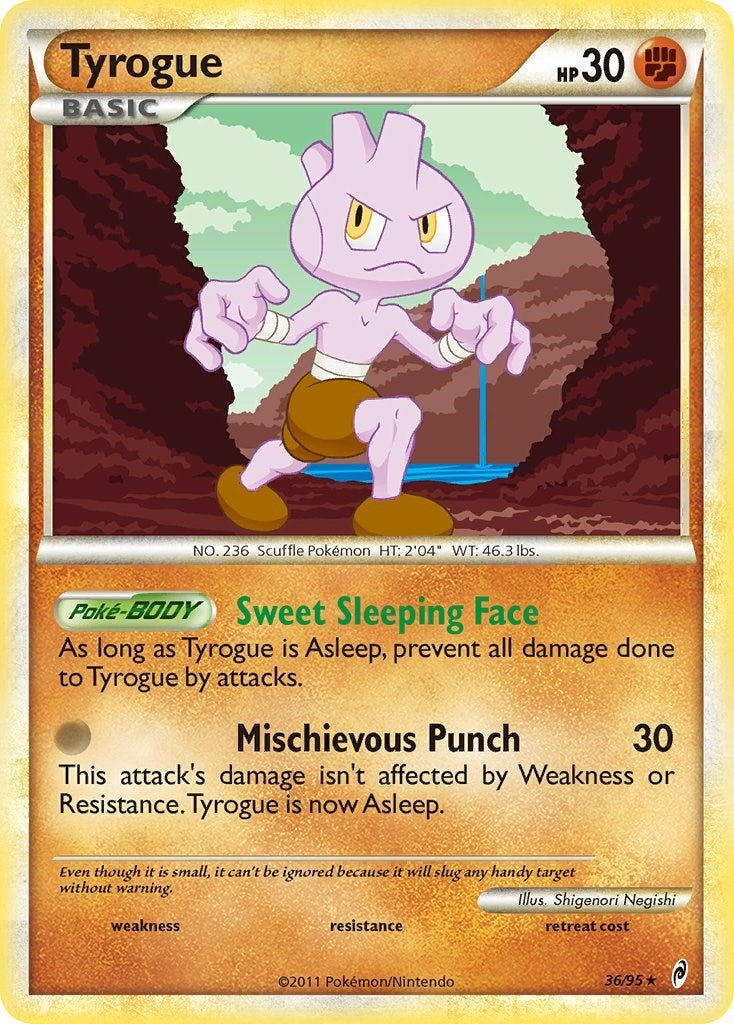 Image for Tyrogue (36/95) (Call of Legends) - Pokemon