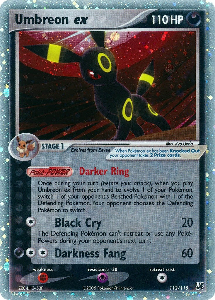 Image for Umbreon ex (112/115) (Unseen Forces) - Pokemon