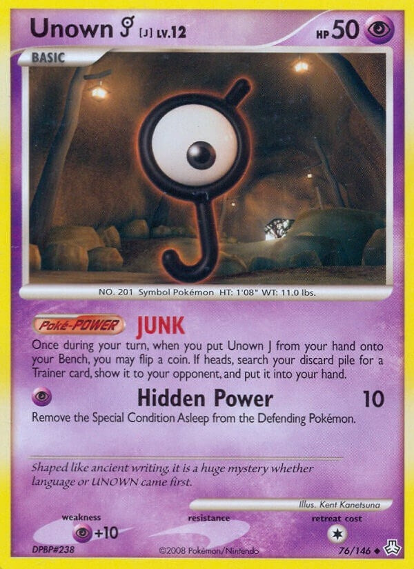 Image for Unown (J) (76/146) (Legends Awakened) - Pokemon