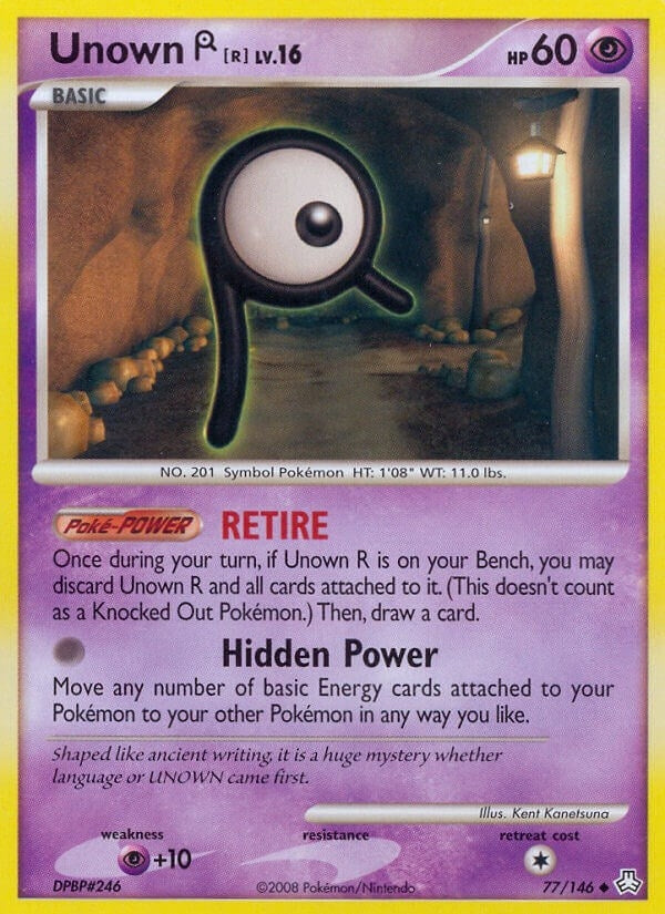 Image for Unown (R) (77/146) (Legends Awakened) - Pokemon