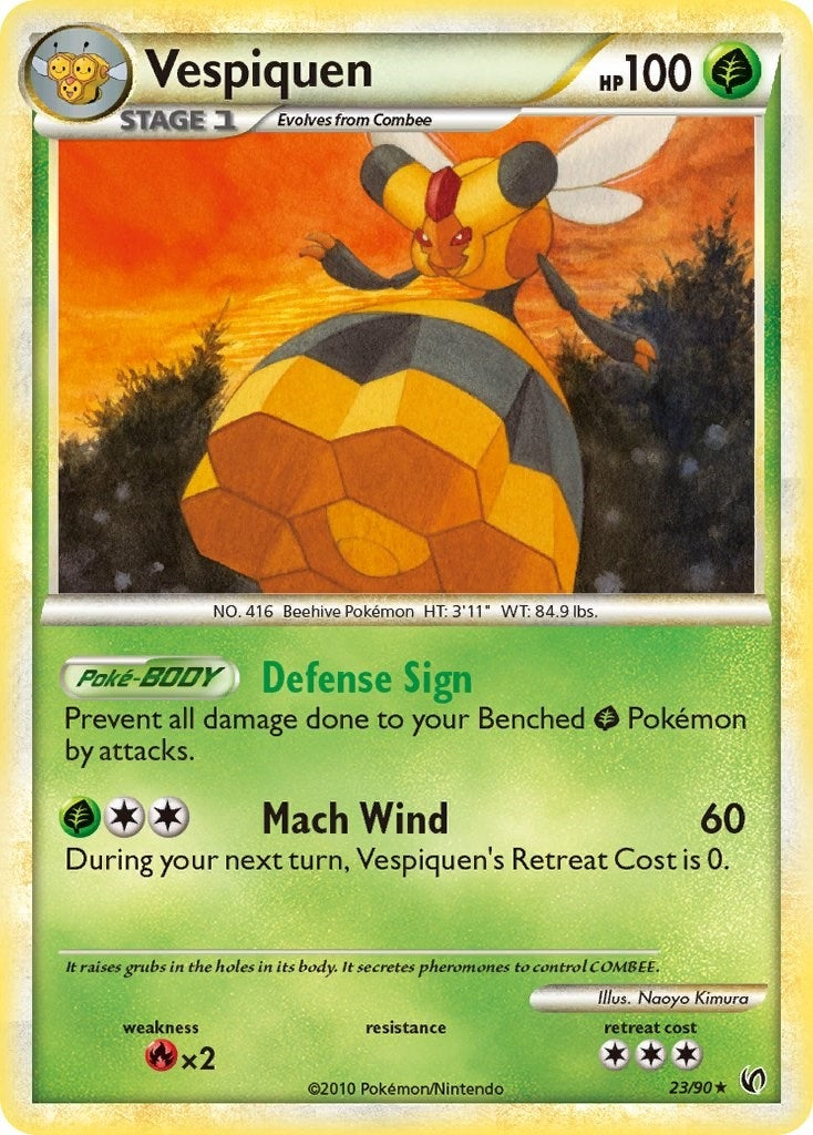 Image for Vespiquen (23/90) (Undaunted) - Pokemon