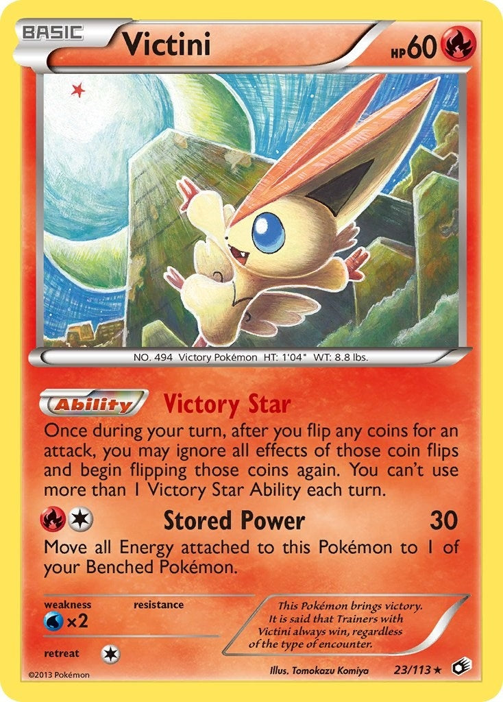 Image for Victini (23/113) (Legendary Treasures) - Pokemon