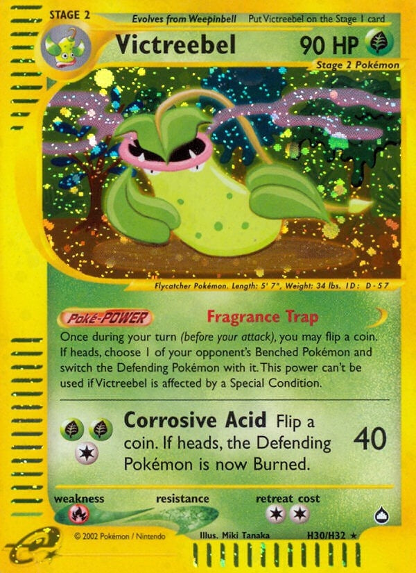 Image for Victreebel (H30) (H30/H32) (Aquapolis) - Pokemon