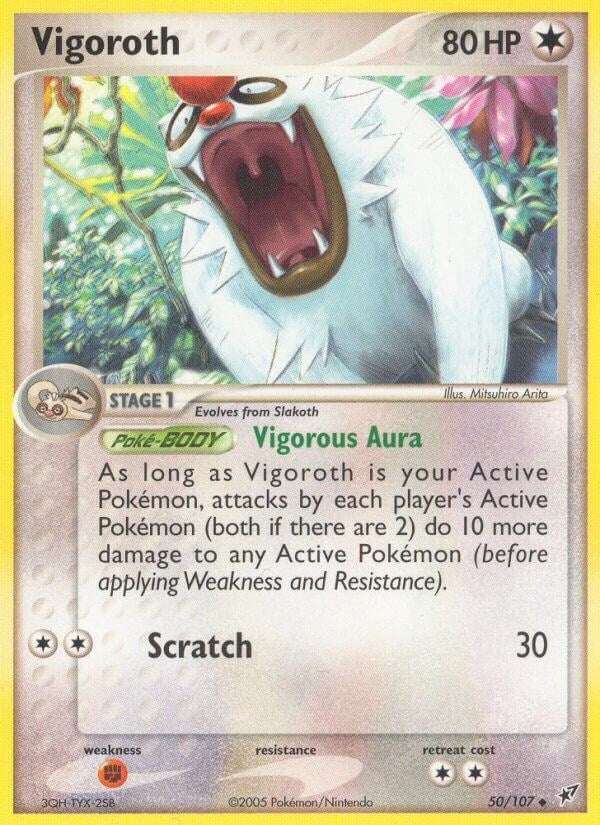 Image for Vigoroth (50/107) (Deoxys) - Pokemon