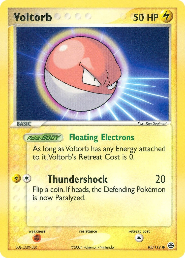 Image for Voltorb (85/112) (FireRed & LeafGreen) - Pokemon