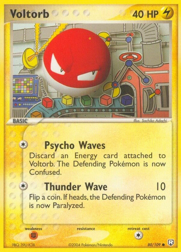Image for Voltorb (80/109) (Team Rocket Returns) - Pokemon