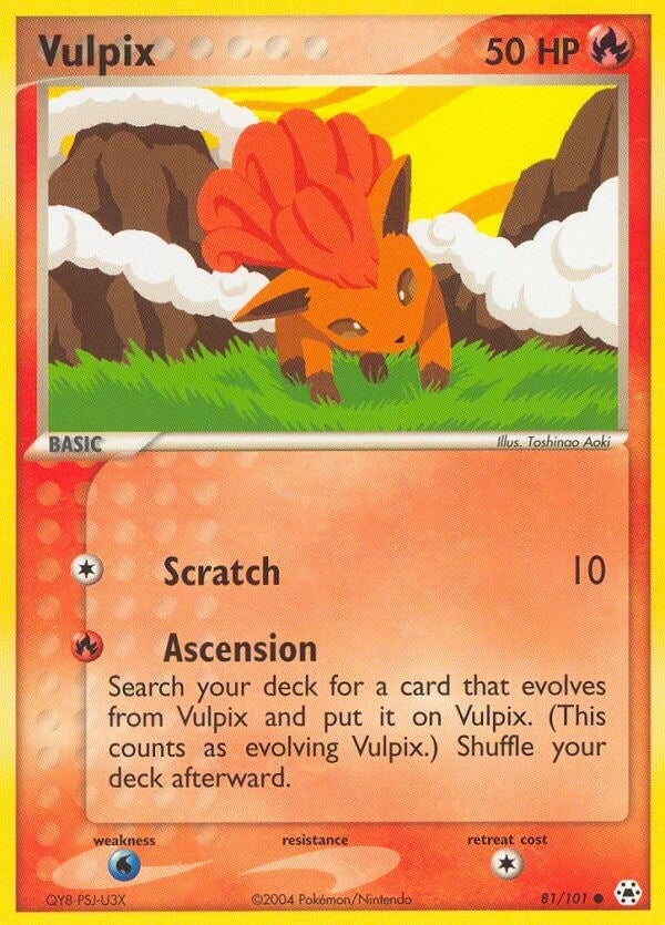 Image for Vulpix (81/101) (Hidden Legends) - Pokemon