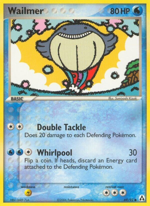 Image for Wailmer (69/92) (Legend Maker) - Pokemon