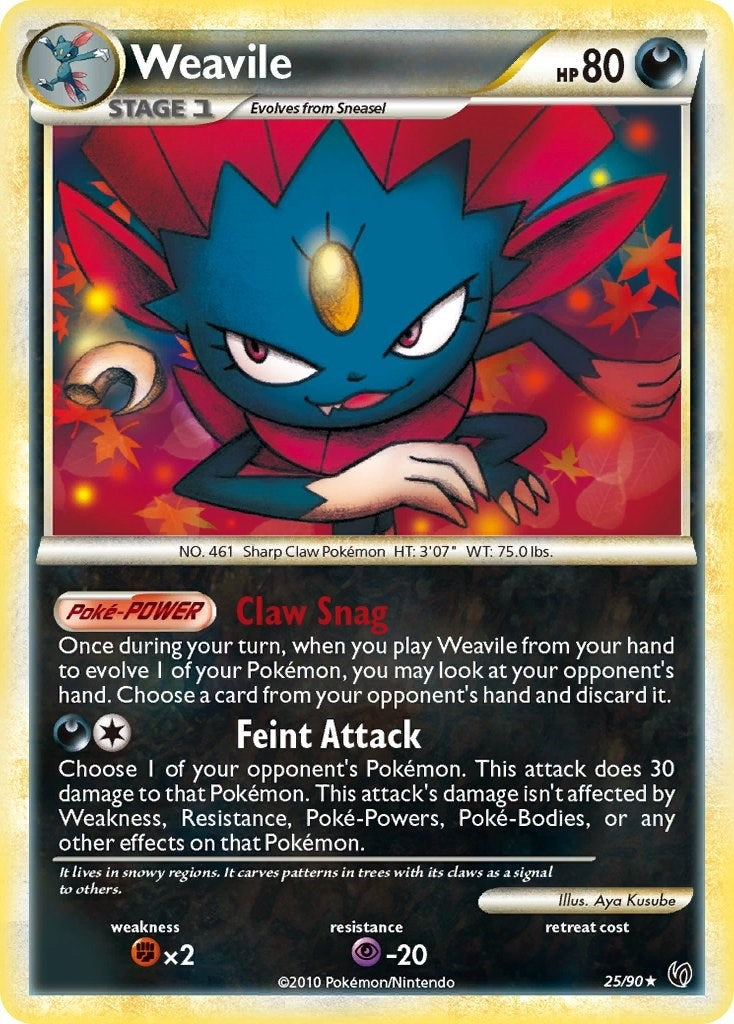 Image for Weavile (25/90) (Undaunted) - Pokemon