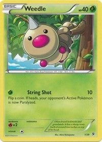Image for Weedle (1/39) (Kalos Starter Set) - Pokemon