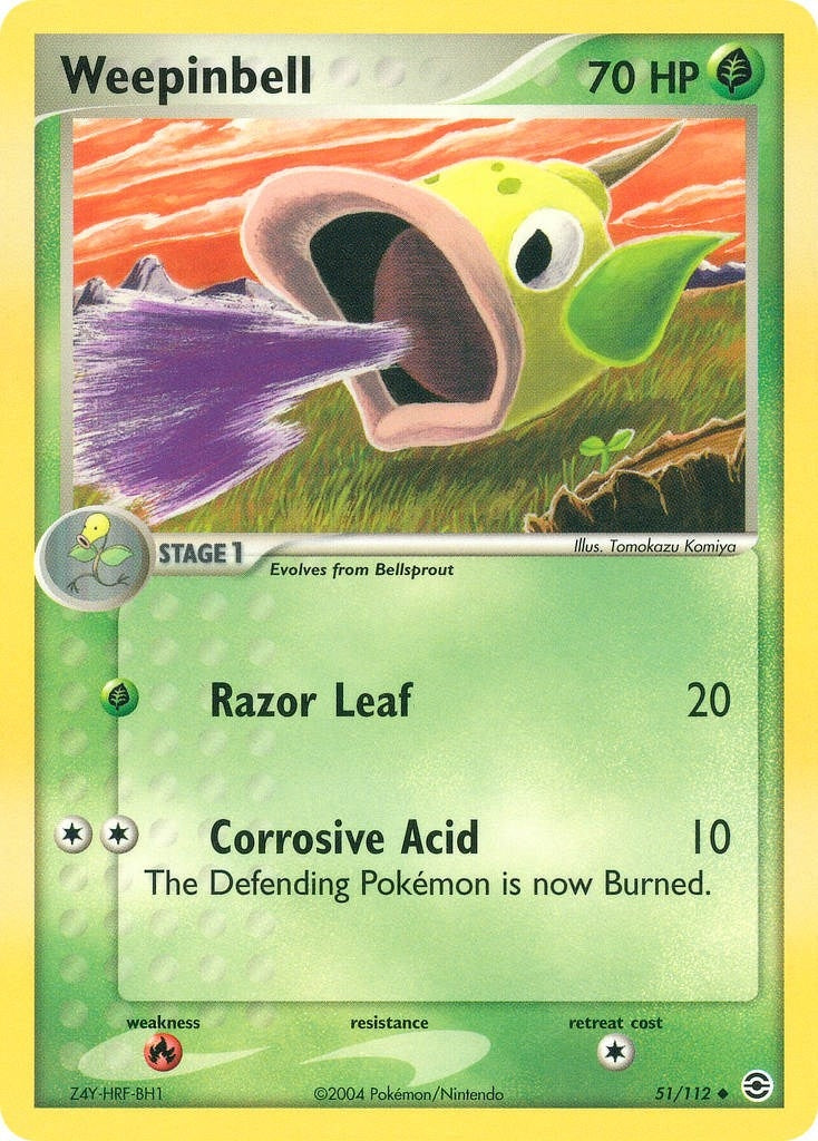 Image for Weepinbell (51/112) (FireRed & LeafGreen) - Pokemon