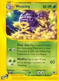Image for Weezing (70) (070/165) (Expedition) - Pokemon