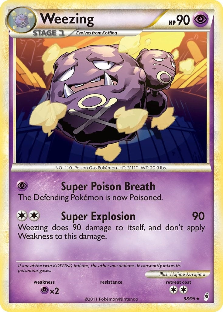 Image for Weezing (38/95) (Call of Legends) - Pokemon