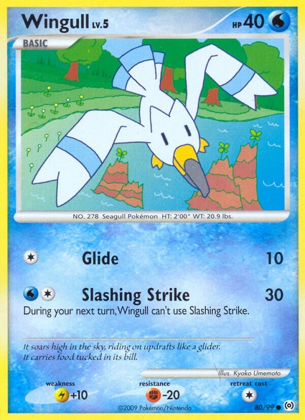Image for Wingull (80) (80/99) (Arceus) - Pokemon
