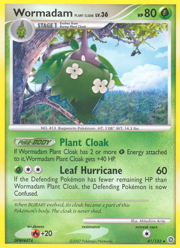 Image for Wormadam Plant Cloak (41/132) (Secret Wonders) - Pokemon