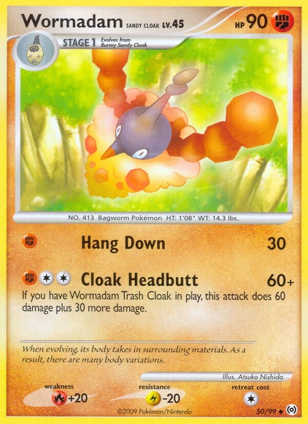 Image for Wormadam Sandy Cloak (50/99) (Arceus) - Pokemon