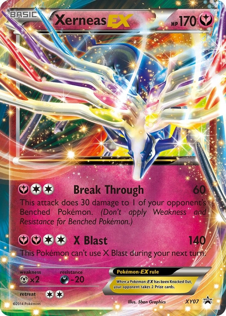 Image for Xerneas EX - XY07 (XY07) (XY Promos) - Pokemon