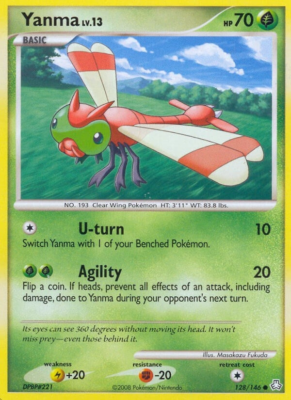 Image for Yanma (128/146) (Legends Awakened) - Pokemon