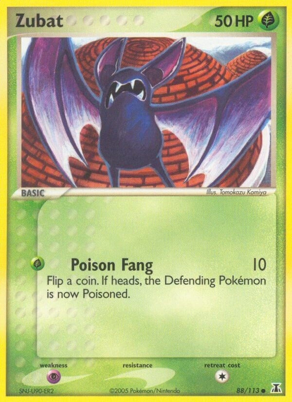 Image for Zubat (88/113) (Delta Species) - Pokemon