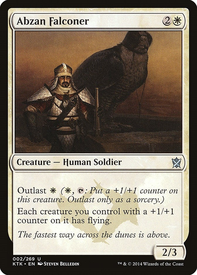 Abzan Falconer (2) (Khans of Tarkir)