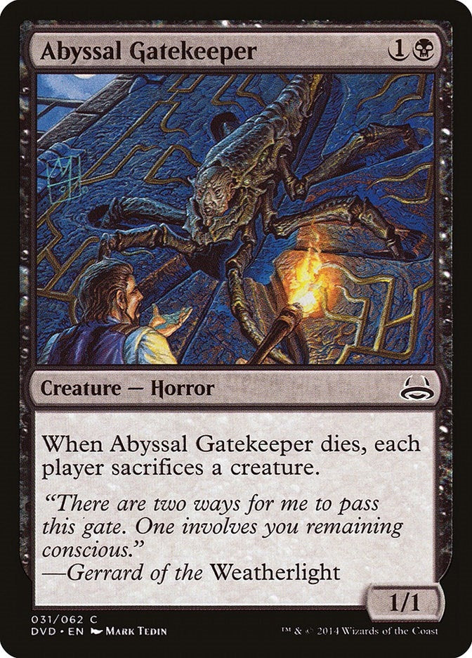 Abyssal Gatekeeper (31) (Duel Decks: Anthology)