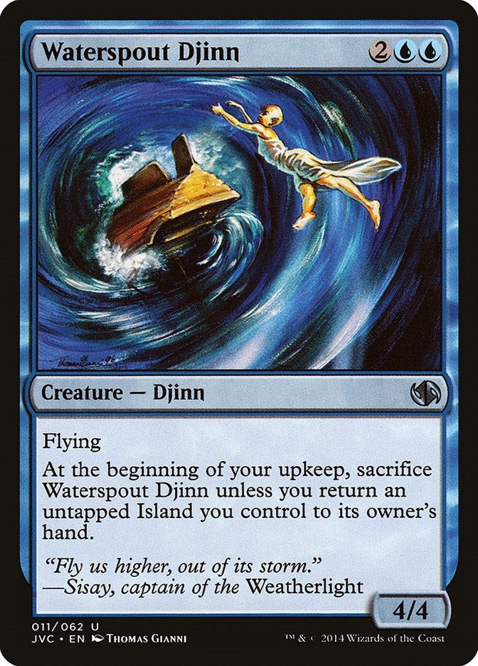 Image for Waterspout Djinn (11) - Magic: The Gathering