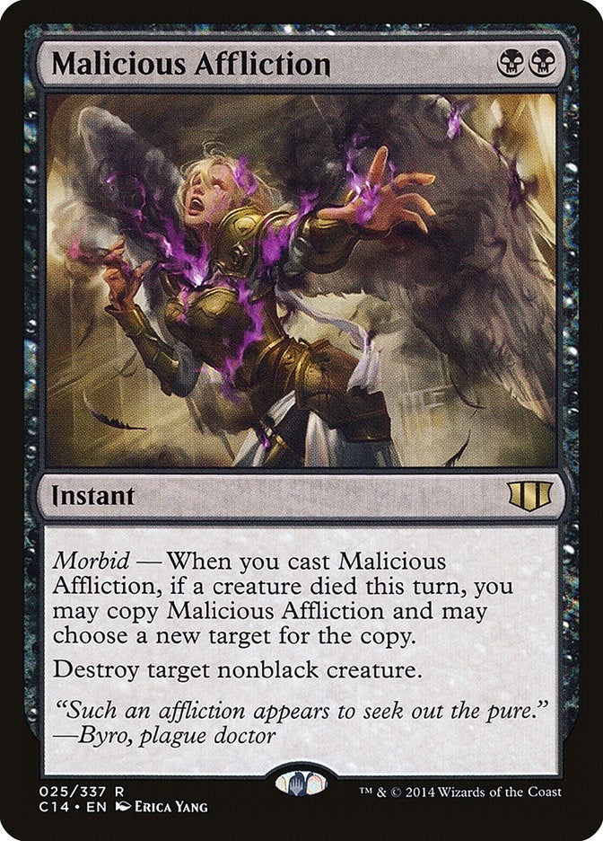 Malicious Affliction (25) (Commander 2014)