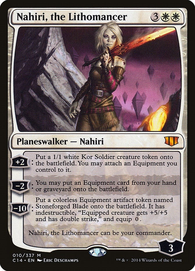 Nahiri, the Lithomancer (10) (Commander 2014)