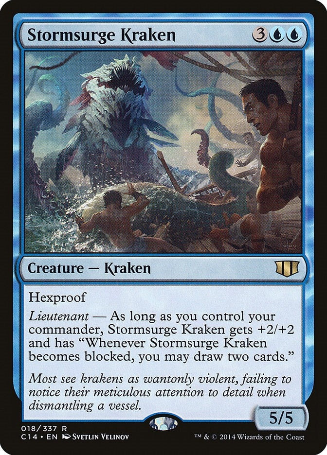 Stormsurge Kraken (18) (Commander 2014)