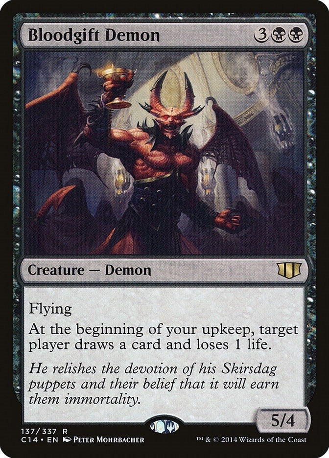 Bloodgift Demon (137) (Commander 2014)