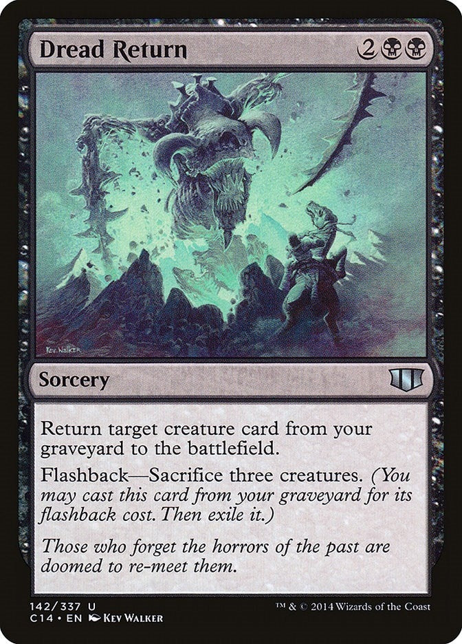 Dread Return (142) (Commander 2014)