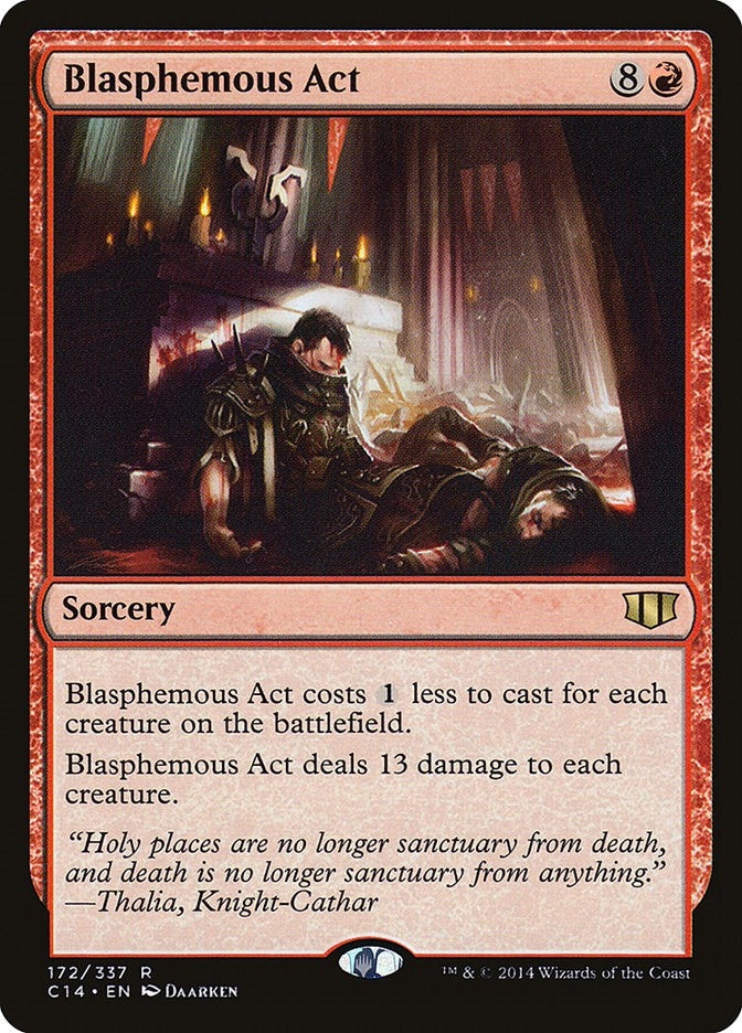 Blasphemous Act (172) (Commander 2014)