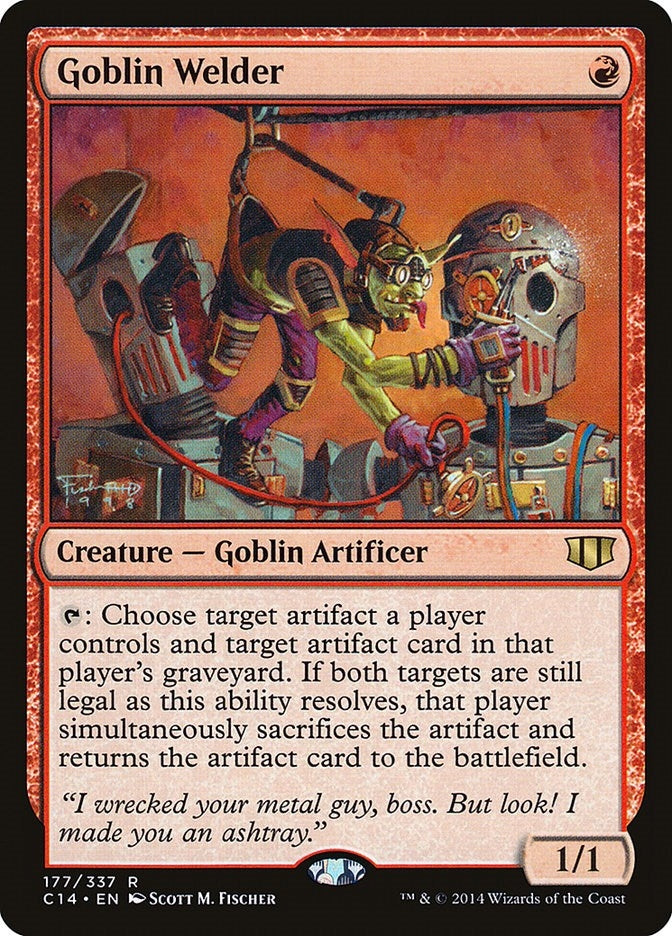 Image for Goblin Welder (177) (Commander 2014) - Magic: The Gathering
