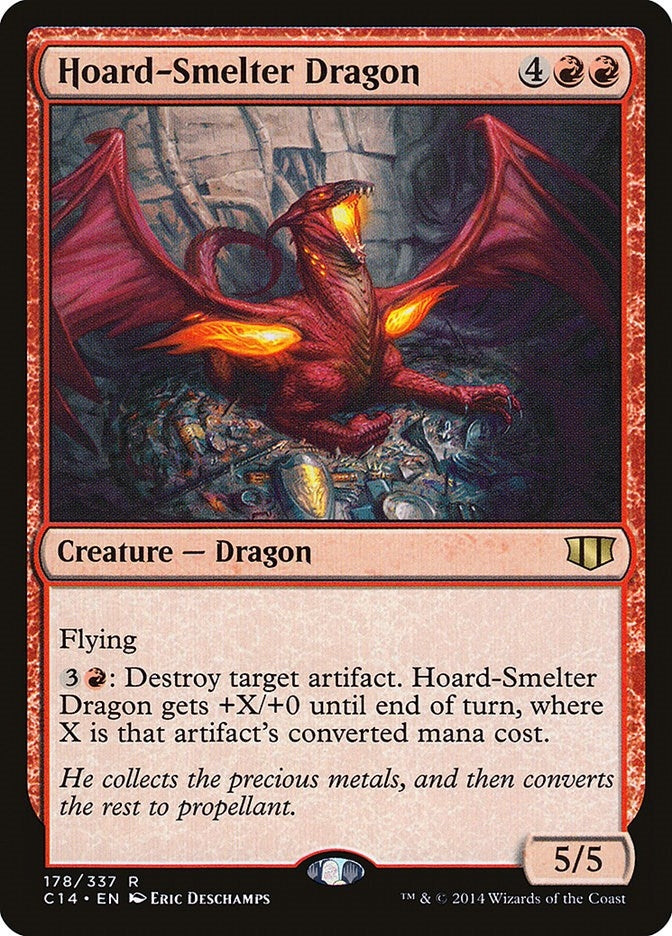 Hoard-Smelter Dragon (178) (Commander 2014)