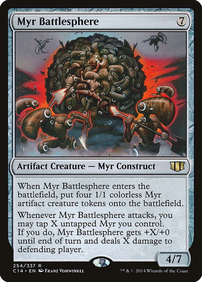 Myr Battlesphere (254) (Commander 2014)
