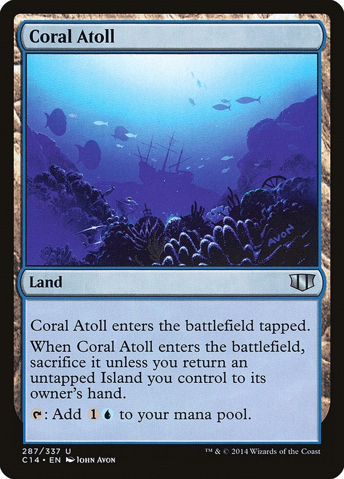 Coral Atoll (287) (Commander 2014)